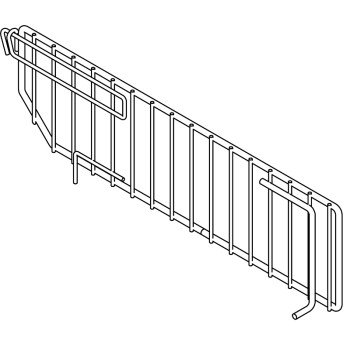 DIVIDER WIRE SINGLE CHRM 16IN