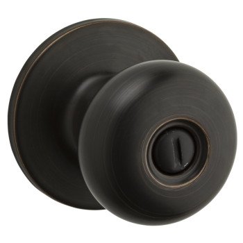 Weiser Athens Series SK3000AS 11P CP Privacy Door Knob, Venetian Bronze