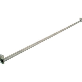 ProSource 21090PHX-PS Adjustable Closet Rod, 96 to 150 in L, Steel