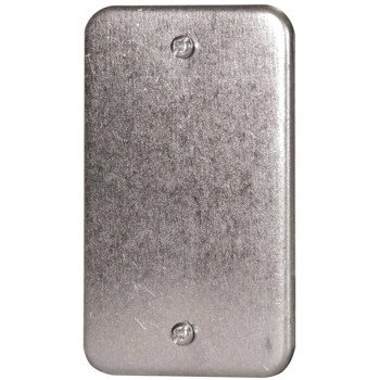 Hubbell 11C4BAR Utility Box Cover, 4 in L, 2-1/2 in W