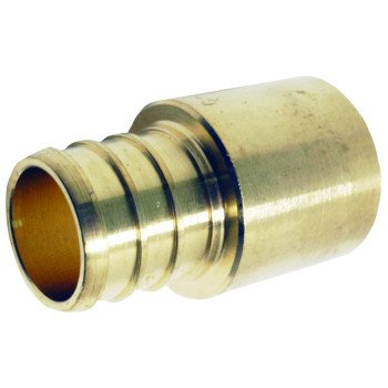 Apollo APXMS3434 Pipe Adapter, 3/4 in, PEX x Male Solder, Brass, 200 psi Pressure