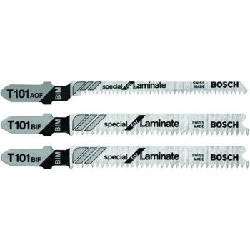 Bosch T503 Jig Saw Blade Kit, 3-Piece, Bi-Metal