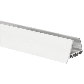 Frost King UBD77W Door Sweep, 36 in L, 1-3/4 in W, PVC Insert