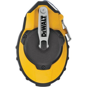 DEWALT DWHT47372/47142 Chalk Reel, 100 ft L Line, Blue Line, 3:1 Gear Ratio