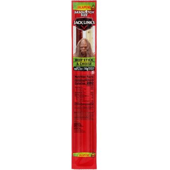 Jack Link's 10000039595 Beef and Cheese Stick Combo, Jalapeno, 2.45 oz