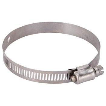 ProSource HCRSS48 Interlocked Hose Clamp, Stainless Steel, Stainless Steel