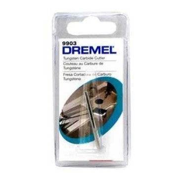 Dremel 9903 Cutter, 1/8 in Dia, 1-1/2 in L, 1/8 in Dia Shank, Tungsten Carbide