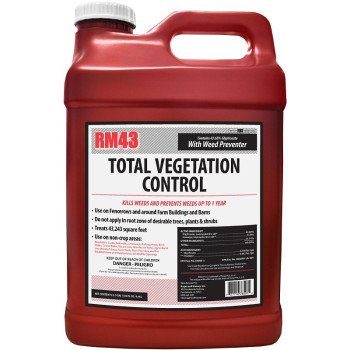 Ragan & Massey 76501 Total Vegetation Control, Liquid, Clear/Yellow, 2.5 gal, Bottle