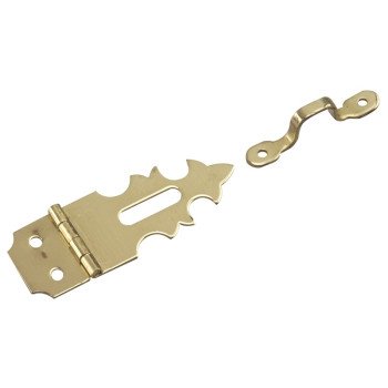 340SBR HASP BRASS 5/8X1-7/8IN 