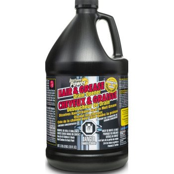 Instant Power 1972 Hair Grease Drain Opener, Liquid, 1 gal