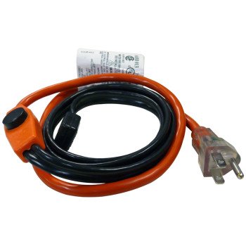 EasyHeat AHB-013A Pipe Heating Cable, 120 VAC, 3 ft L