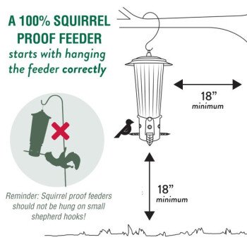 334 FEEDER SQUIRREL PROOF     