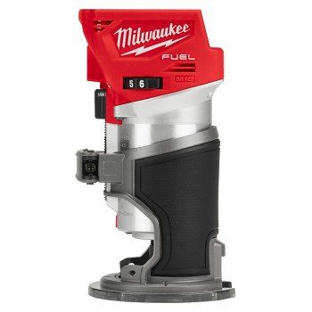 Milwaukee 2723-20 Compact Router, 18 V, 5 Ah, 1/4 in Collet, 10,000 to 31,000 rpm Load