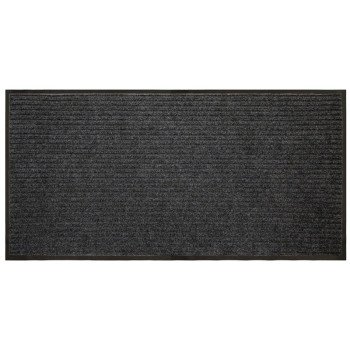 Multy Home MT2000104 Utility Mat, 36 in L, 24 in W, Polypropylene Surface, Charcoal