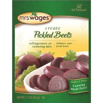 Mrs. Wages W612-J2425 Refrigerator or Canning Pickle Mix, 1.33 oz Pouch