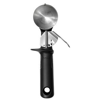 Good Grips 11295100 Classic Ice Cream Scoop, Stainless Steel, Black