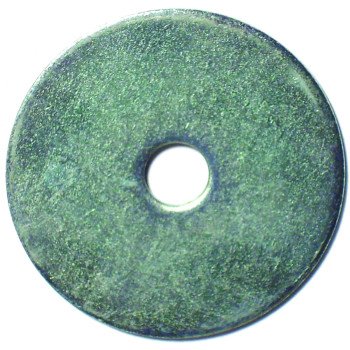 Midwest Fastener 03930 Fender Washer, 1/4 in ID, 1-1/2 in OD, Zinc, Zinc