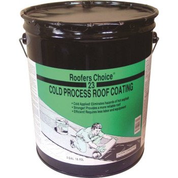 Henry Roofers Choice Series RC023070 Roof Coating, Black, 18.93 L Pail, Liquid