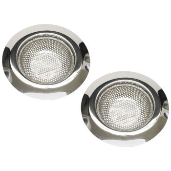 Keeney K820-33 Sink Strainer, Stainless Steel, For: 4-1/2 in Dia Large Kitchen Sink Drain