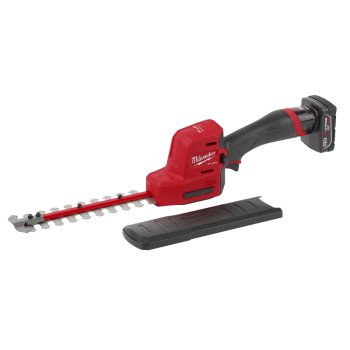 Milwaukee 2533-21 Hedge Trimmer, Tool Only, 4 Ah, 12 V, Lithium-Ion, 1/2 in Cutting Capacity, 8 in Blade