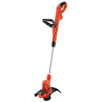 Black+Decker BESTA510 Electric String Trimmer/Edger, 6.5 A, 0.065 in Dia Line, 18 in L Shaft