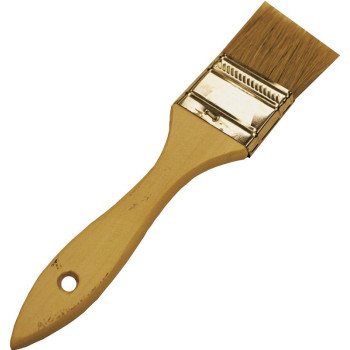 Wooster F5117-2 Paint Brush, 2 in W, 1-11/16 in L Bristle, China Bristle, Plain-Grip Handle