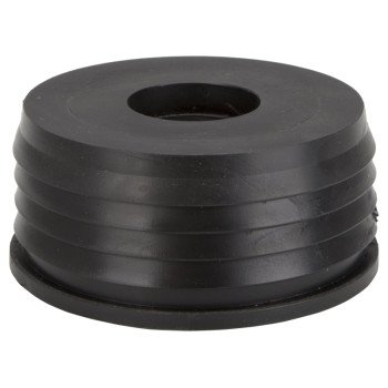 ProSource 44U-139 Hub Donut, 4 x 1-1/2 in, PVC, Black