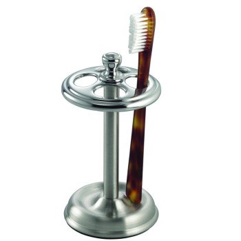 iDESIGN York Metal Series 76250 Toothbrush Holder, Steel