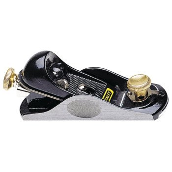 STANLEY Surform Series 12-920 Block Plane, 1-5/8 in W Blade, Iron Body, Gray