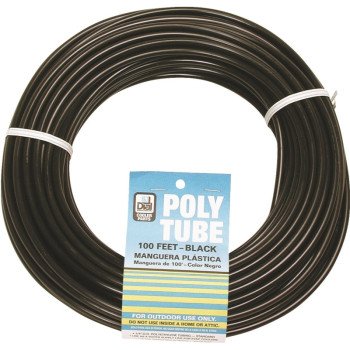 Dial 4321 Cooler Tubing, Polyethylene, Black, For: Evaporative Cooler Purge Systems