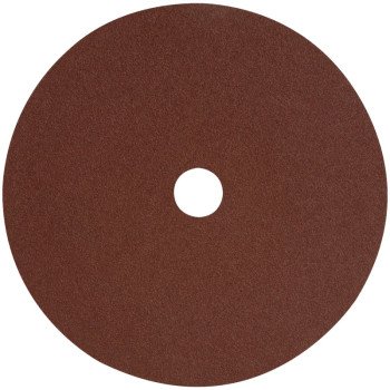 DEWALT DARB1G0625 Fiber Disc, 4-1/2 in Dia, 7/8 in Arbor, Coated, 60 Grit, Coarse, Aluminum Oxide Abrasive