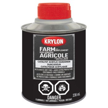 Krylon 420460000 Farm and Implement Catalyst Acrylic Hardener, Liquid, 8 oz