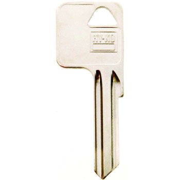 Hy-Ko 11010Y1E Key Blank, Brass, Nickel, For: Yale Cabinet, House Locks and Padlocks