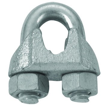 Baron 260-1 Wire Rope Clip, Malleable Iron, Galvanized