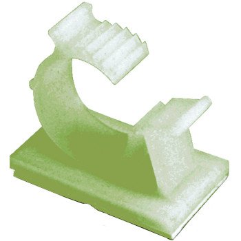 Gardner Bender GKK-1538 Cable Holder, 3/8 in Max Bundle Dia, Nylon/Plastic, White