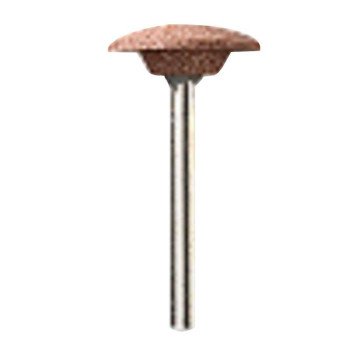 Dremel 971 Grinding Stone, 5/8 in Dia, 1/8 in Arbor/Shank, Aluminum Oxide Abrasive