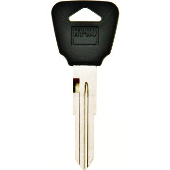 Hy-Ko 12005HD96 Automotive Key Blank, Brass/Plastic, Nickel, For: Honda Vehicle Locks