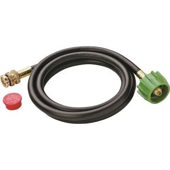 Weber 6501 Adapter Hose, Brass/Rubber/Stainless Steel, 72 in L