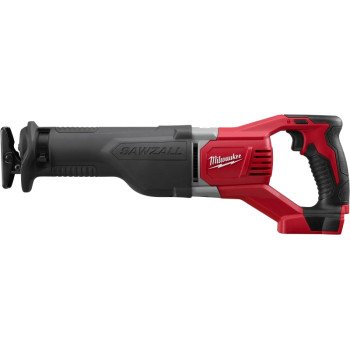 Milwaukee 2621-20 Reciprocating Saw, Tool Only, 18 V, 1-1/8 in L Stroke, 0 to 3000 spm