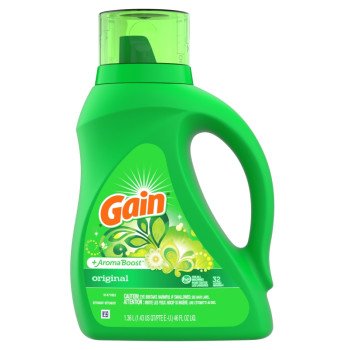 Gain 55861 Laundry Detergent, 50 fl-oz Bottle, Liquid, Floral