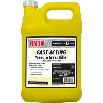 Ragan & Massey 75436 Fast Acting Weed and Grass Killer, Liquid, 1 gal, Bottle