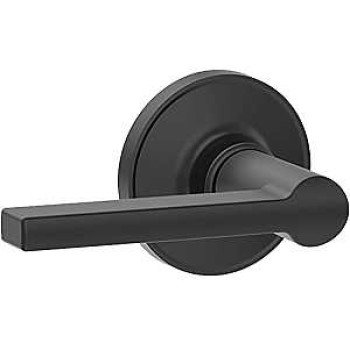 Dexter J Series J10SOL622COL Passage Lever, Matte Black, Zinc, Left, Reversible, Right Hand