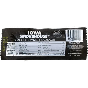 SAUSAGE SUMMER GARLIC 12OZ