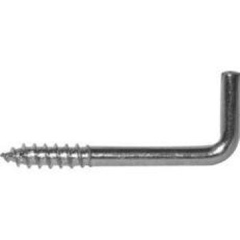 Reliable COHZ114MR Cornice Screw Hook, 1-1/4 in L, Zinc