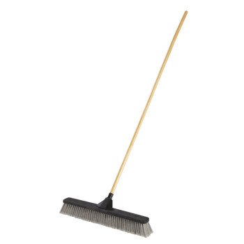 2039998 BROOM PUSH GRAY-BRN 24