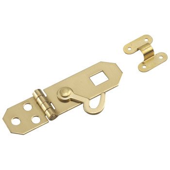 343SBR HASP BRASS 3/4X2-3/4IN 