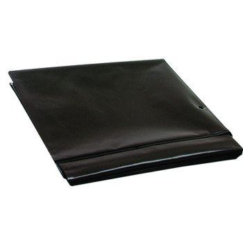 M-D 03376 Turbine Vent Cover, 0.005 in Thick Material, Polyethylene, Black