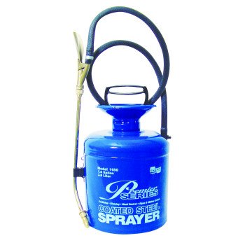 Chapin 1180 Compression Sprayer, 1 gal Tank, Steel Tank, 42 in L Hose, Blue