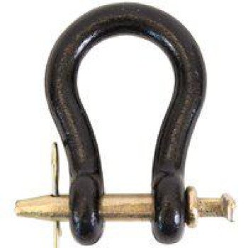 Koch 4002593/M8195 Straight Clevis, 1 in, 25000 lb Working Load, 5-5/16 x 1-5/8 in L Usable, Powder-Coated