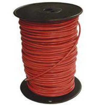 Southwire 10RED-STRX500 Building Wire, #10 AWG Wire, 1 -Conductor, 500 ft L, Copper Conductor, PVC Insulation